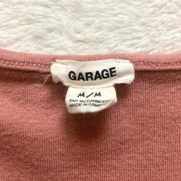 NWOT Garage Pink Stripe Camisole Tank Top - Picture 2 of 4